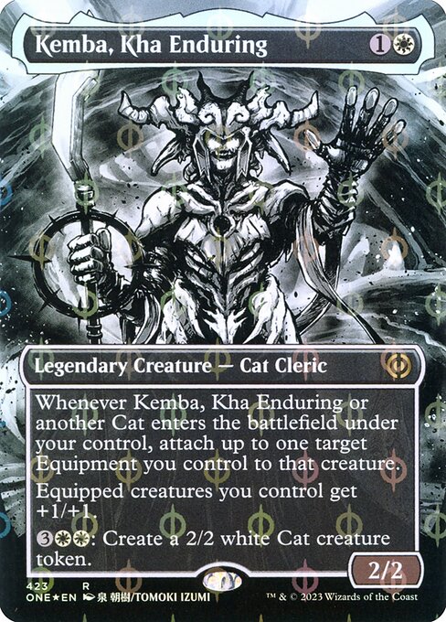Kemba, Kha Enduring (423) [Phyrexia: All Will Be One] [Showcase, Borderless]