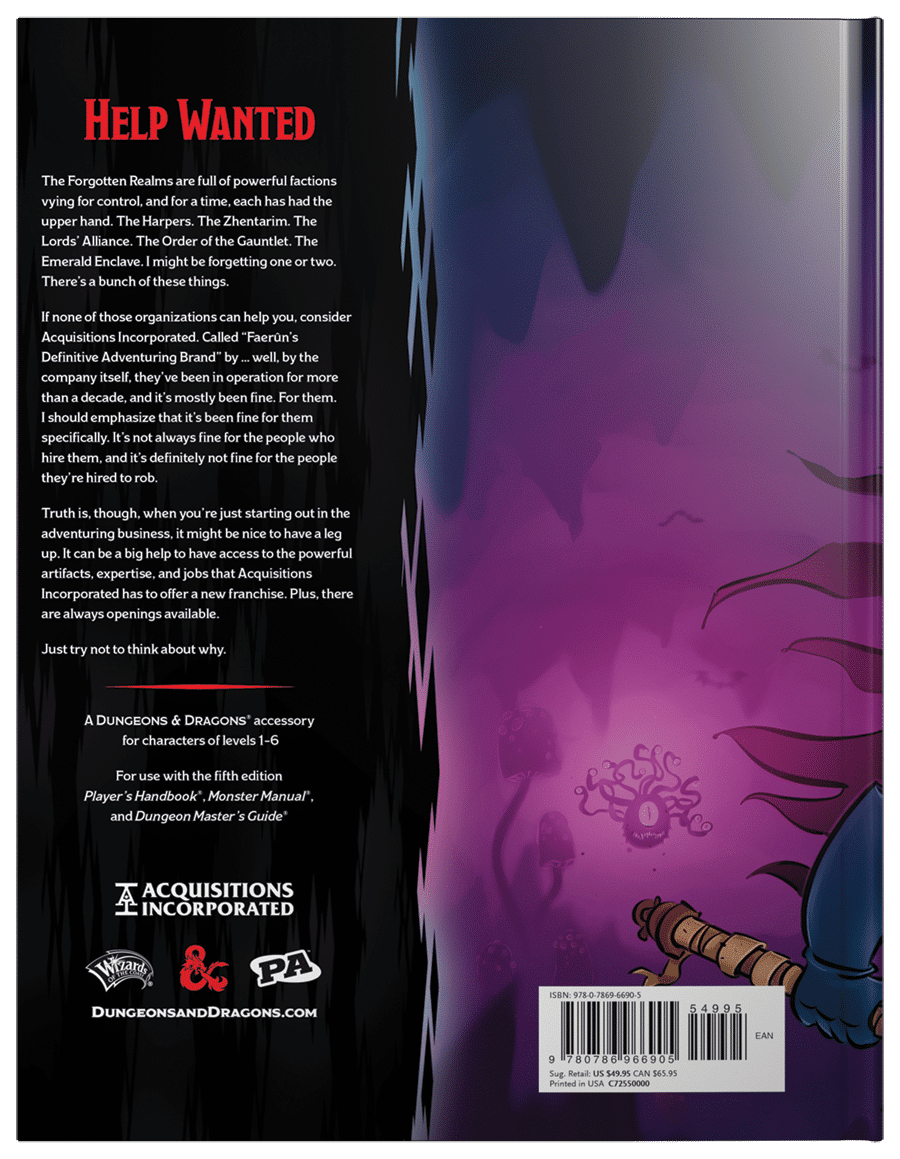 D&amp;D 5E Acquisitions Incorporated image 1