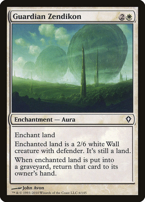 Guardian Zendikon (6) [Worldwake]