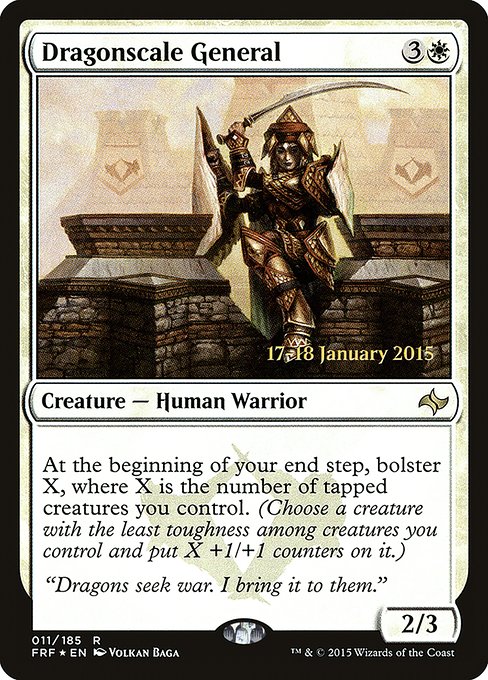 Dragonscale General (11s) [Fate Reforged Promos]