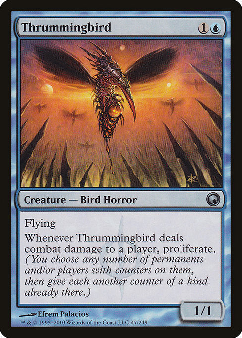 Thrummingbird (47) [Scars of Mirrodin]