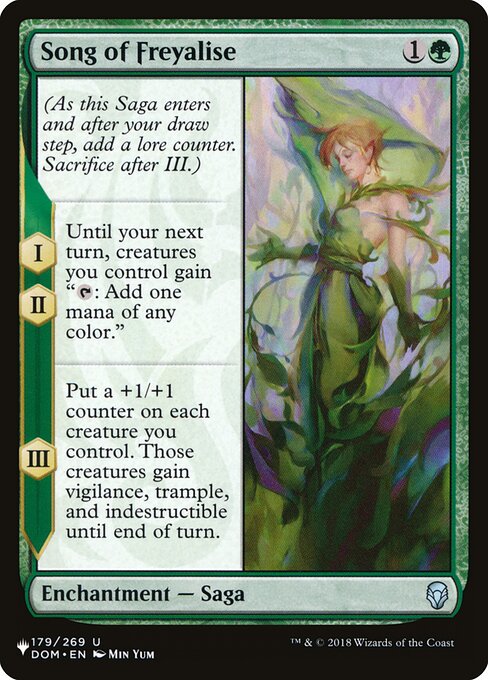 Song of Freyalise (DOM-179) [The List]