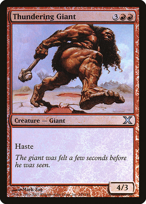 Thundering Giant (243★) [Tenth Edition]