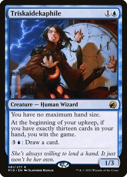 Triskaidekaphile (81p) [Innistrad: Midnight Hunt Promos]