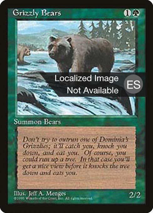 Grizzly Bears (250) [Fourth Edition Foreign Black Border]