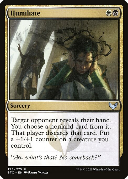 Humiliate (193) [Strixhaven: School of Mages]