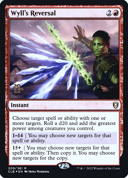 Wyll's Reversal (209s) [Battle for Baldur's Gate Promos]