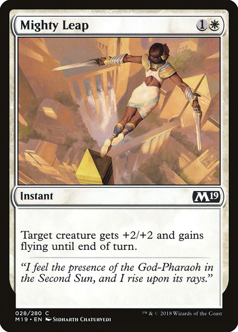 Mighty Leap (28) [Core Set 2019]