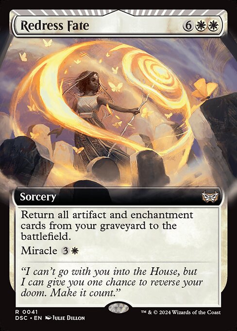 Redress Fate (41) [Duskmourn: House of Horror Commander]