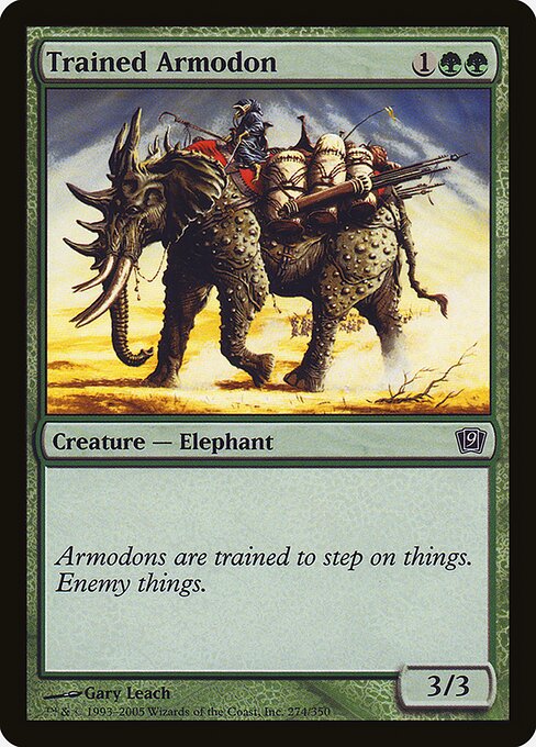 Trained Armodon (274★) [Ninth Edition]
