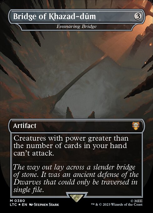 Ensnaring Bridge (380) [Tales of Middle-earth Commander] [Borderless]