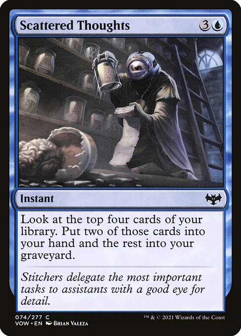 Scattered Thoughts (74) [Innistrad: Crimson Vow]