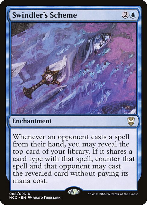 Swindler's Scheme (88) [New Capenna Commander]