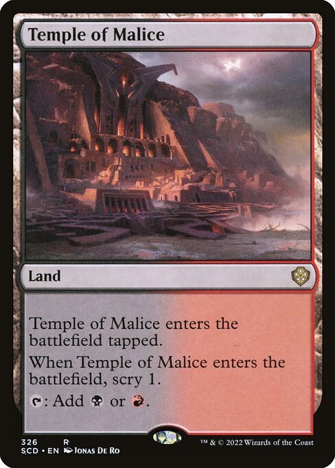 Temple of Malice (326) [Starter Commander Decks]