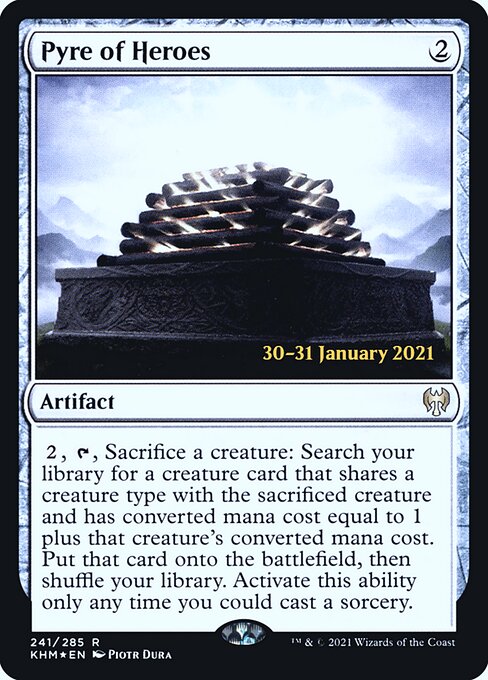 Pyre of Heroes (241s) [Kaldheim Promos]