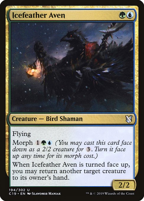 Icefeather Aven (194) [Commander 2019]