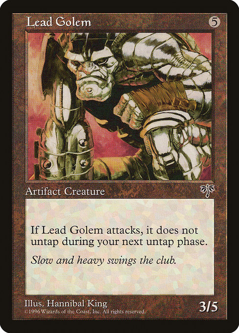 Lead Golem (306) [Mirage]