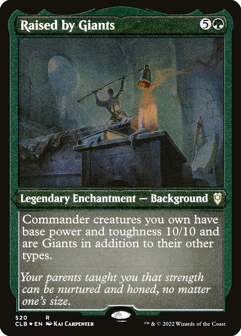 Raised by Giants (520) [Commander Legends: Battle for Baldur's Gate]