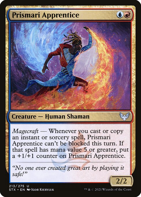Prismari Apprentice (213) [Strixhaven: School of Mages]