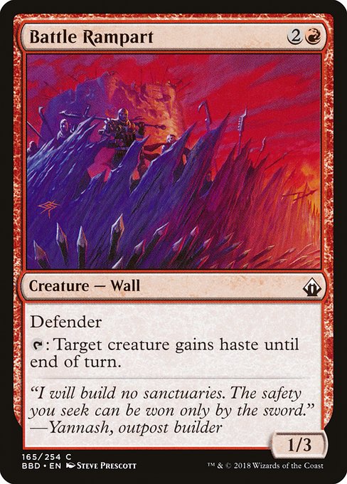 Battle Rampart (165) [Battlebond]