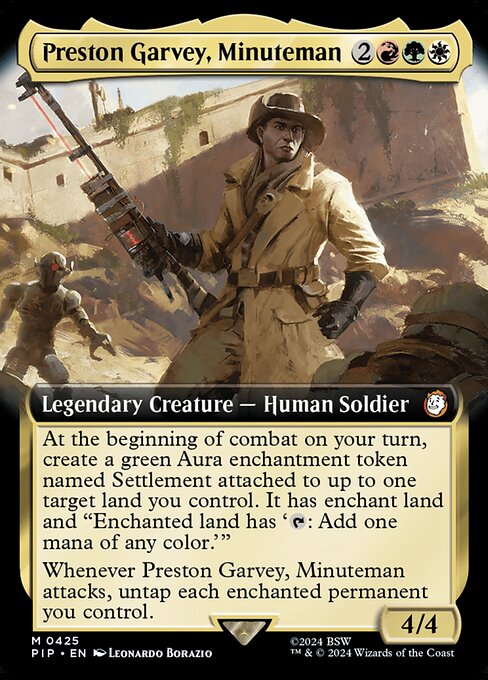 Preston Garvey, Minuteman (425) [Fallout] [Extended Art]