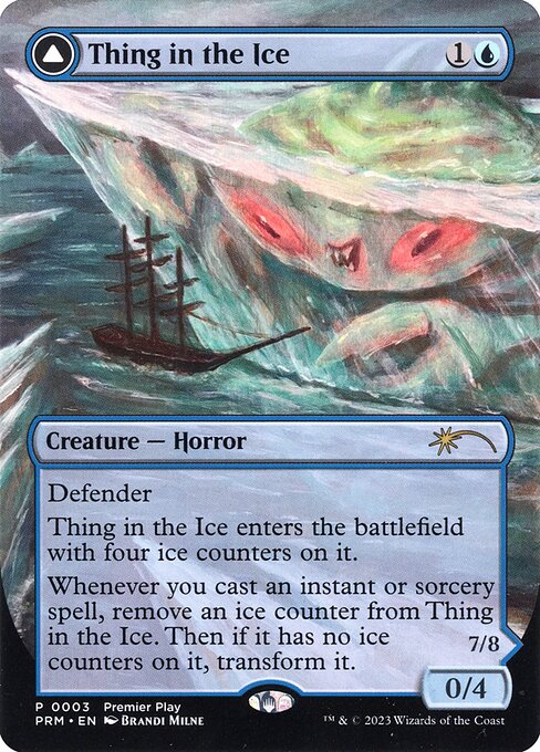 Thing in the Ice // Awoken Horror (3) [Regional Championship Qualifiers 2023] [Borderless]