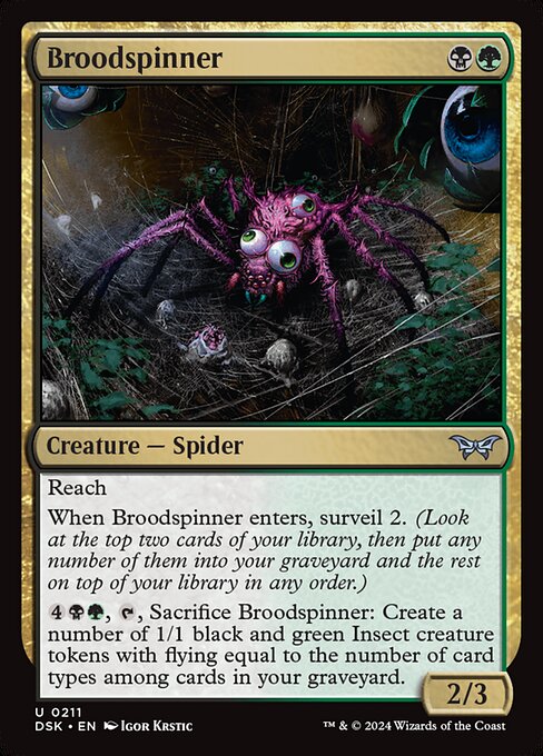 Broodspinner (211) [Duskmourn: House of Horror]