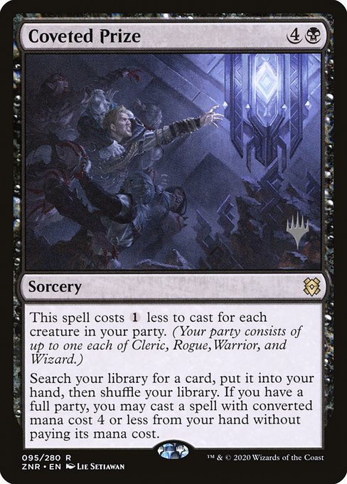 Coveted Prize (95p) [Zendikar Rising Promos]