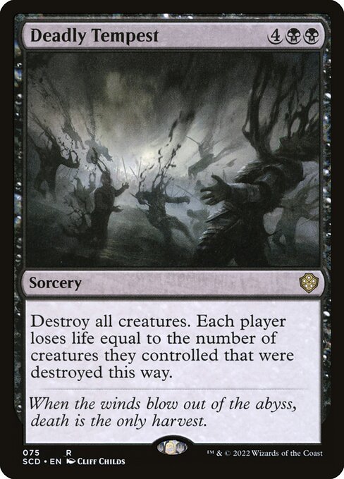 Deadly Tempest (75) [Starter Commander Decks]