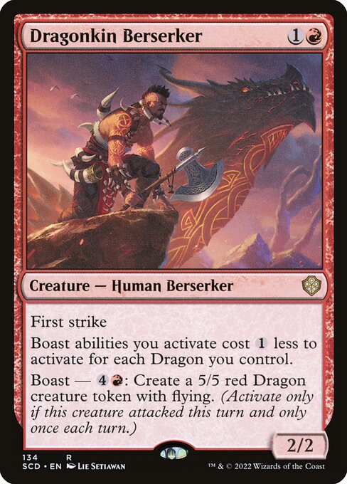Dragonkin Berserker (134) [Starter Commander Decks]
