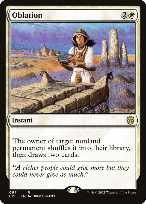 Oblation (97) [Commander 2021]