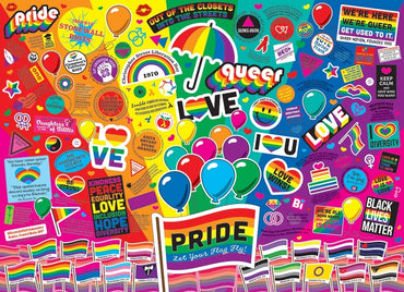 Pride 1000 piece puzzle Cobble Hill image 1