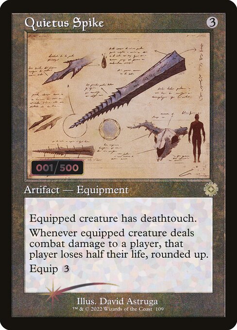Quietus Spike (109z) [The Brothers' War Retro Artifacts]