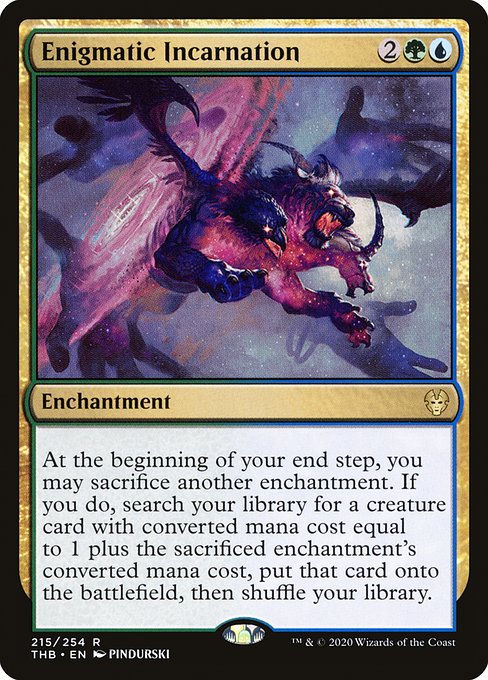 Enigmatic Incarnation (215) [Theros Beyond Death]