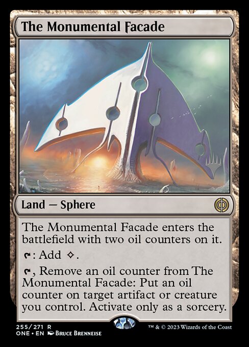 The Monumental Facade (255p) [Phyrexia: All Will Be One Promos]