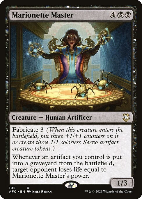 Marionette Master (102) [Forgotten Realms Commander]
