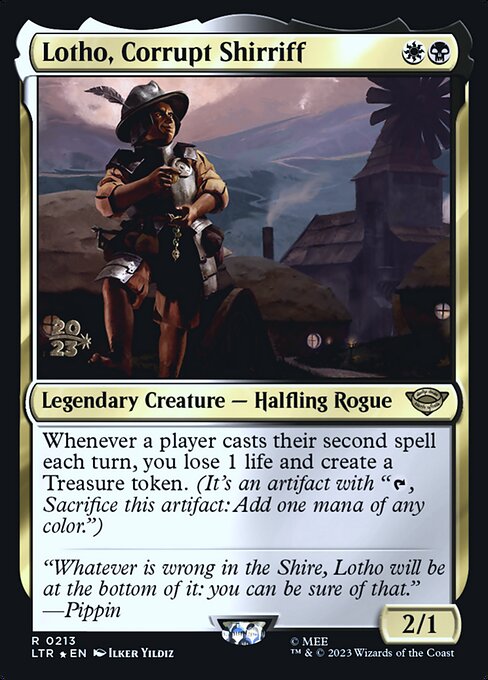 Lotho, Corrupt Shirriff (213s) [Tales of Middle-earth Promos]