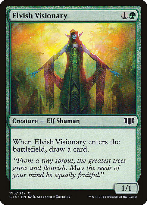 Elvish Visionary (193) [Commander 2014]