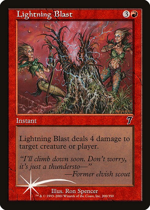 Lightning Blast (200★) [Seventh Edition]