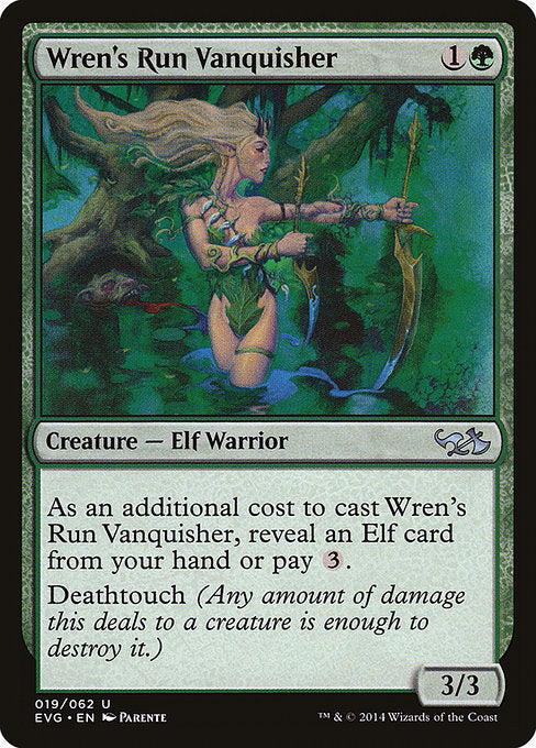 Wren's Run Vanquisher (19) [Duel Decks Anthology: Elves vs. Goblins]
