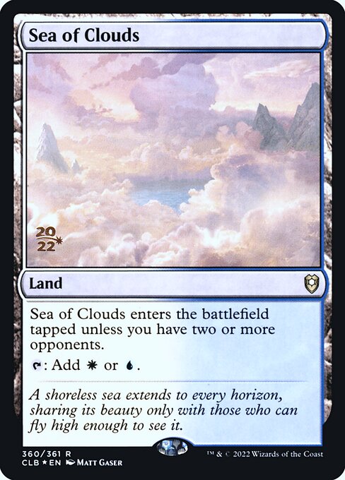 Sea of Clouds (360s) [Battle for Baldur's Gate Promos]