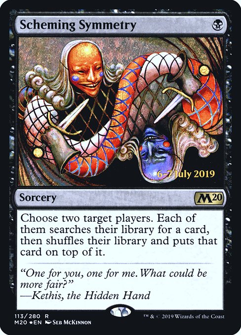 Scheming Symmetry (113s) [Core Set 2020 Promos]