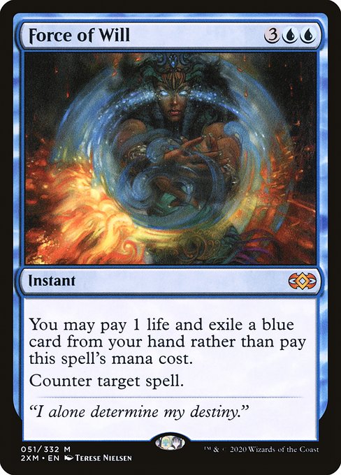 Force of Will (51) [Double Masters]
