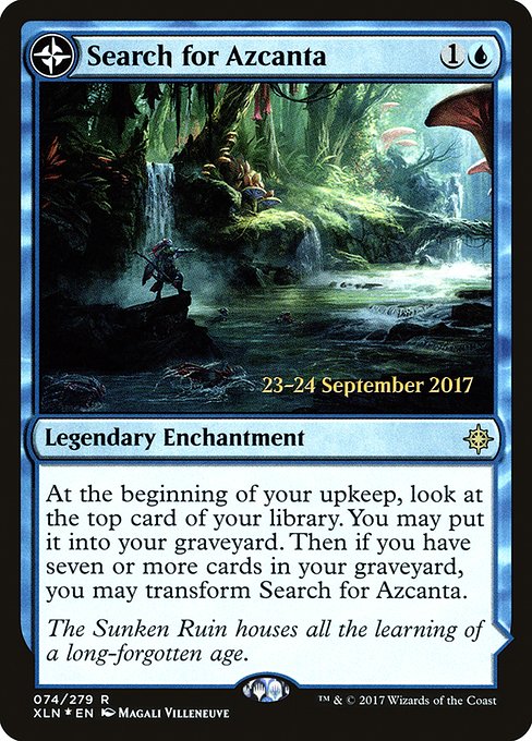 Search for Azcanta // Azcanta, the Sunken Ruin (74s) [Ixalan Promos]