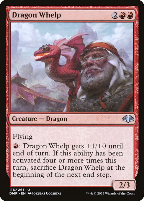 Dragon Whelp (116) [Dominaria Remastered]