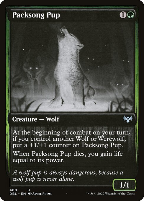 Packsong Pup (480) [Innistrad: Double Feature]