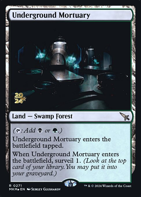 Underground Mortuary (271s) [Murders at Karlov Manor Promos]