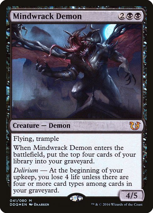 Mindwrack Demon (41) [Duel Decks: Blessed vs. Cursed]