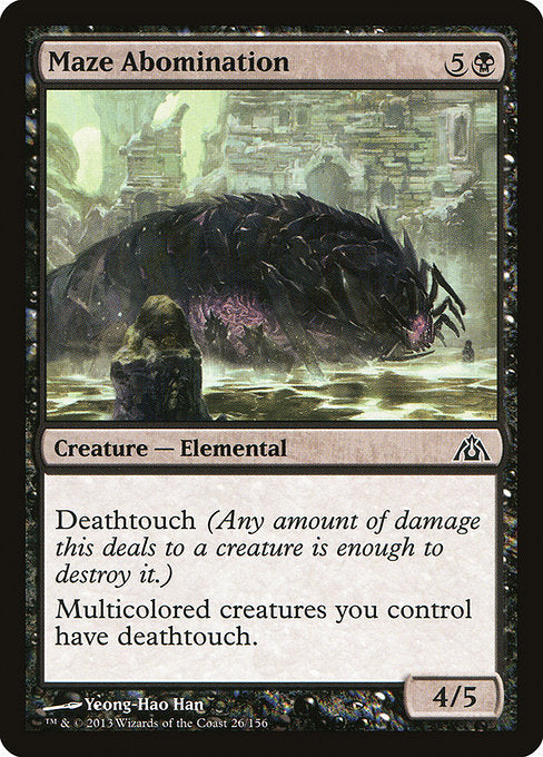 Maze Abomination (26) [Dragon's Maze]