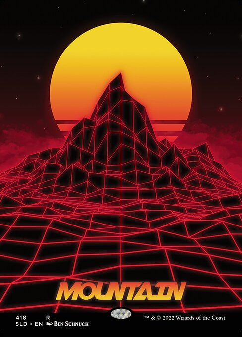 Mountain (418) [Secret Lair Drop] [Borderless]